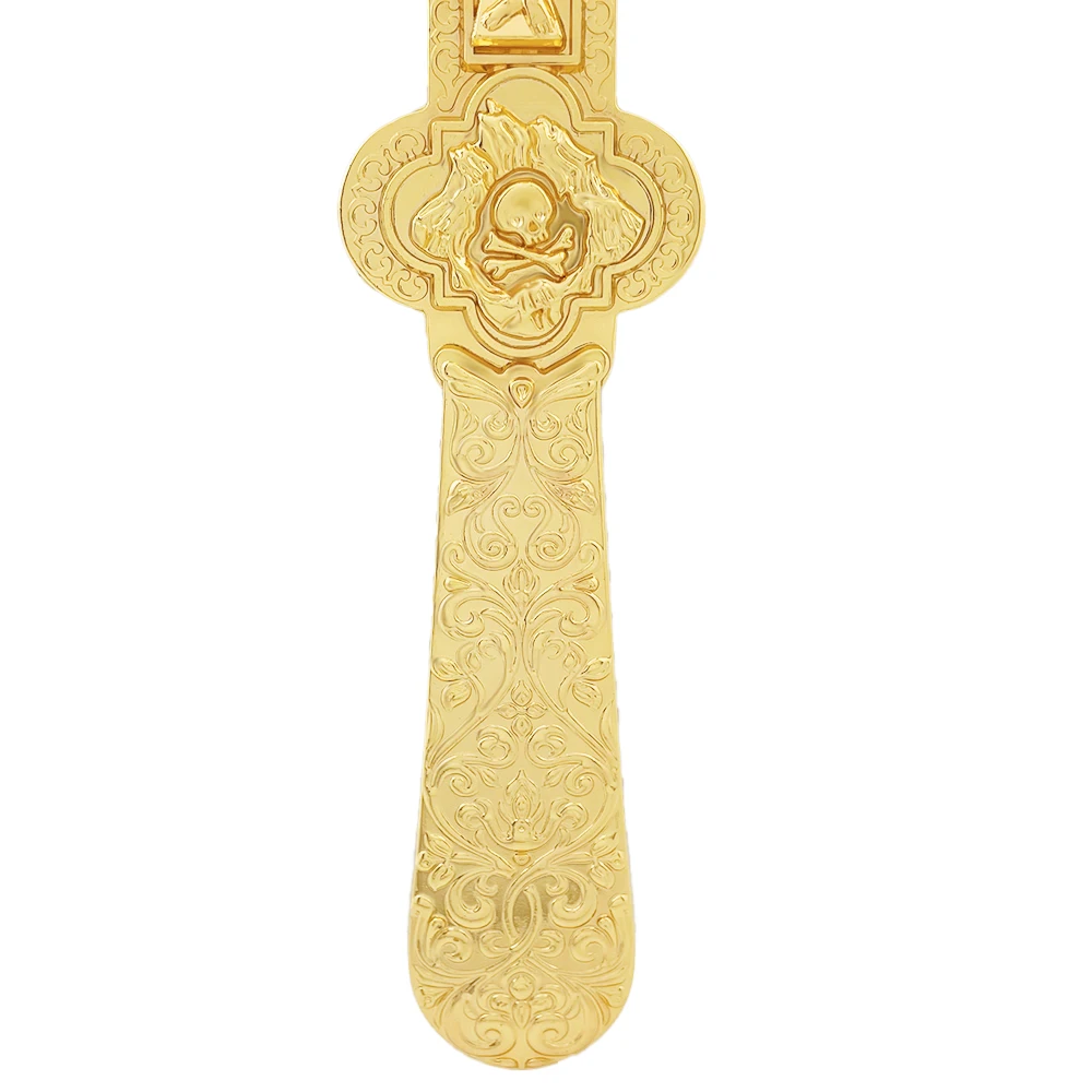 HTISOK Orthodox Cross Church Hand Jesus Crucifix Cross Zinc Alloy Religious Gift Prayer Supplies Orthodox Church