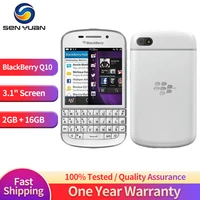 Blackberry Q10 4G Mobile Phone 3.1" 2GB RAM 16GB ROM 8MP QWERTY Keyboard Cellphone Dual Core BlackBerry q10 phone 1