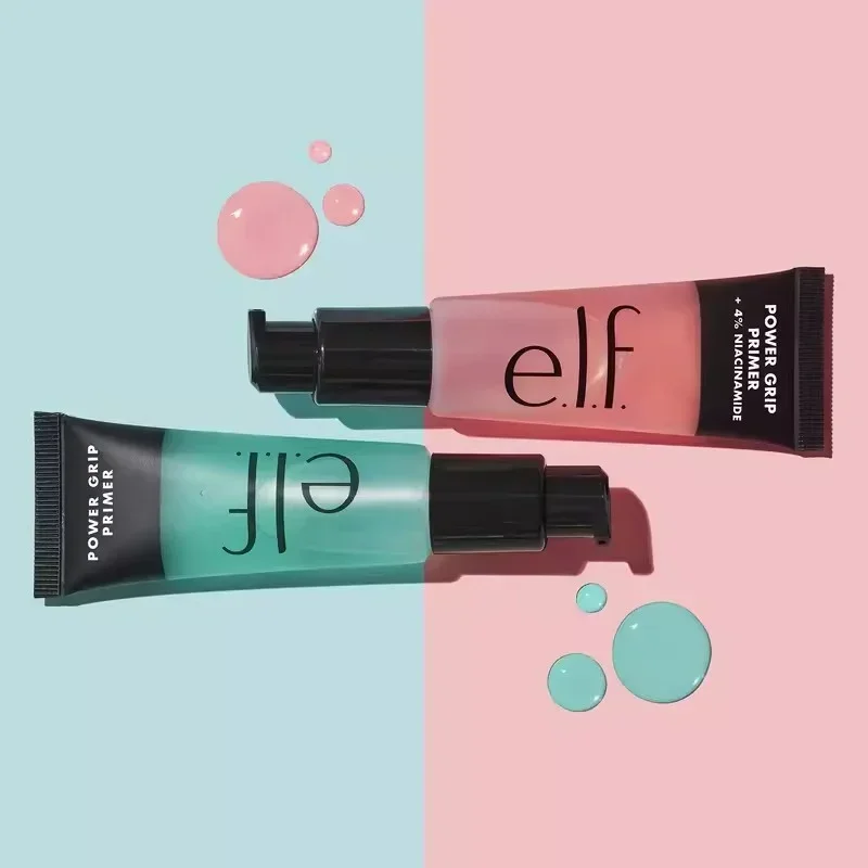 Elf Makeup Primer Gel Brightening Hyaluronic Acid Hydrating Moisturizing Long-lasting Wear Face Brighten Contour Makeup Cosmetic,makeup primer,primer gel,facial primer