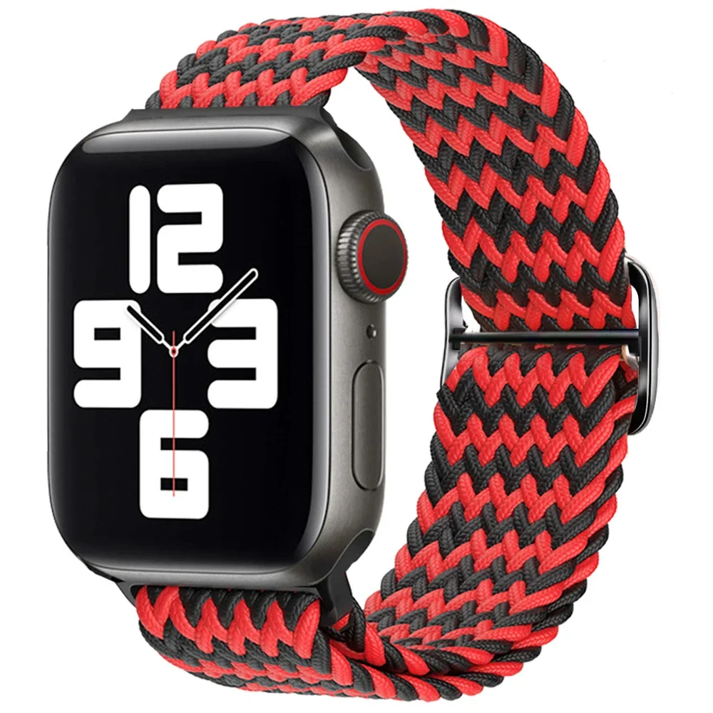 Braided Elastic Smartwatch Strap Bracelet