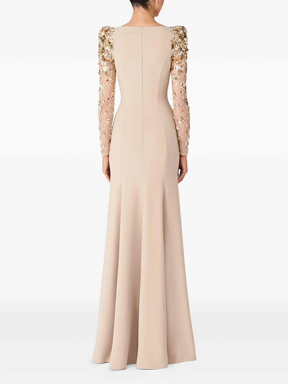 فستان سهرة رسمي من Modphy Diamonds مطرز بالترتر وأ...