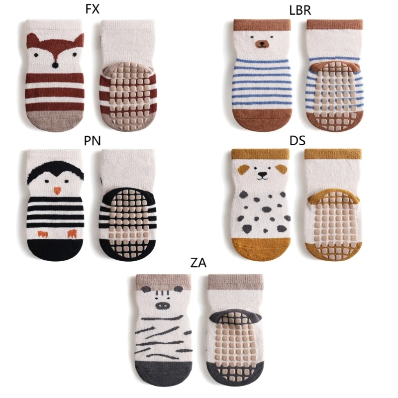 

Нескользящие носки для малышей 67JC, нескользящие носки для малышей, нескользящие носки для мальчиков и девочек с рисунком животных