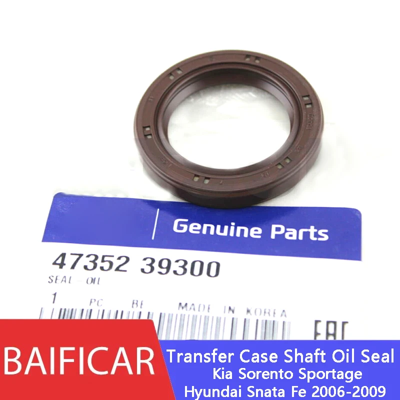 Baificar New Genuine Transfer Case Shaft Oil Seal 4735239300 For Kia Sorento Sportage Hyundai Snata Fe 2006-2009