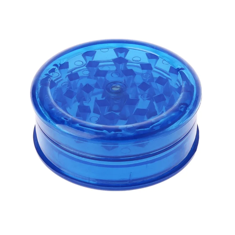 3Pcs 60MM 3 Layer Plastic Tobacco Herb Grinder Smoking Accessories Round Shape Crusher for Smoke 5