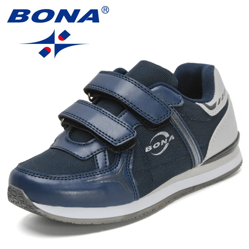 BONA 2022 New Designers Sport Shoes Boys Casual Sneakers Children Lightweight Running Shoes Girls Jogging Walking Shoes Child children boys sneakers for autumn personalise custom made casual flats child lightweight sneaker walking zapatos