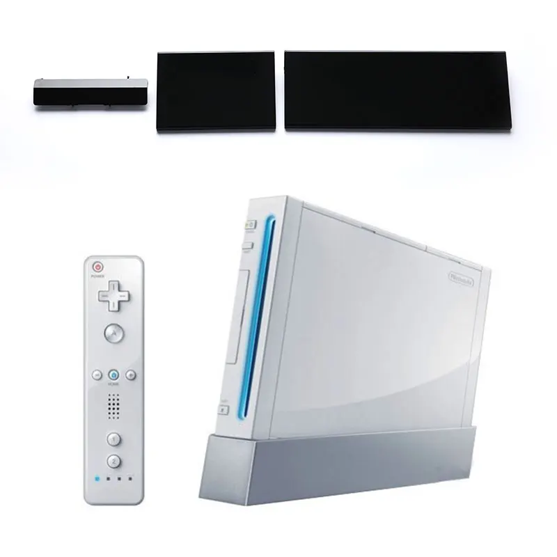 1 Set 3 In 1 Set Di Lamelle Di Ricambio In Plastica Per Copriporta Per Console Wii 2 Cover Accessori Di Ricambio Per Console Di Gioco