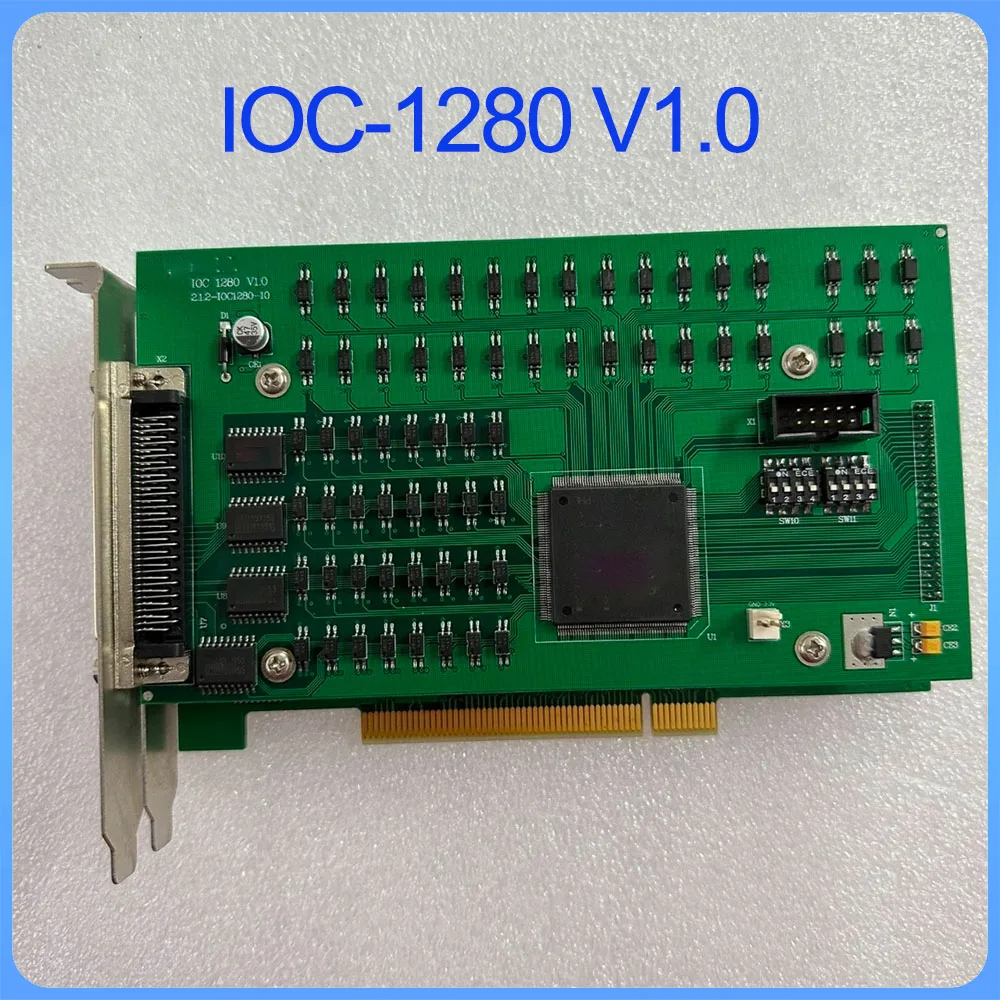 1piece For LEADSHINE Digital signal acquisition card PCI bus IOC-1280 V1.0 2 1piece For LEADSHINE Digital signal acquisition card PCI bus IOC 1280 V1 0