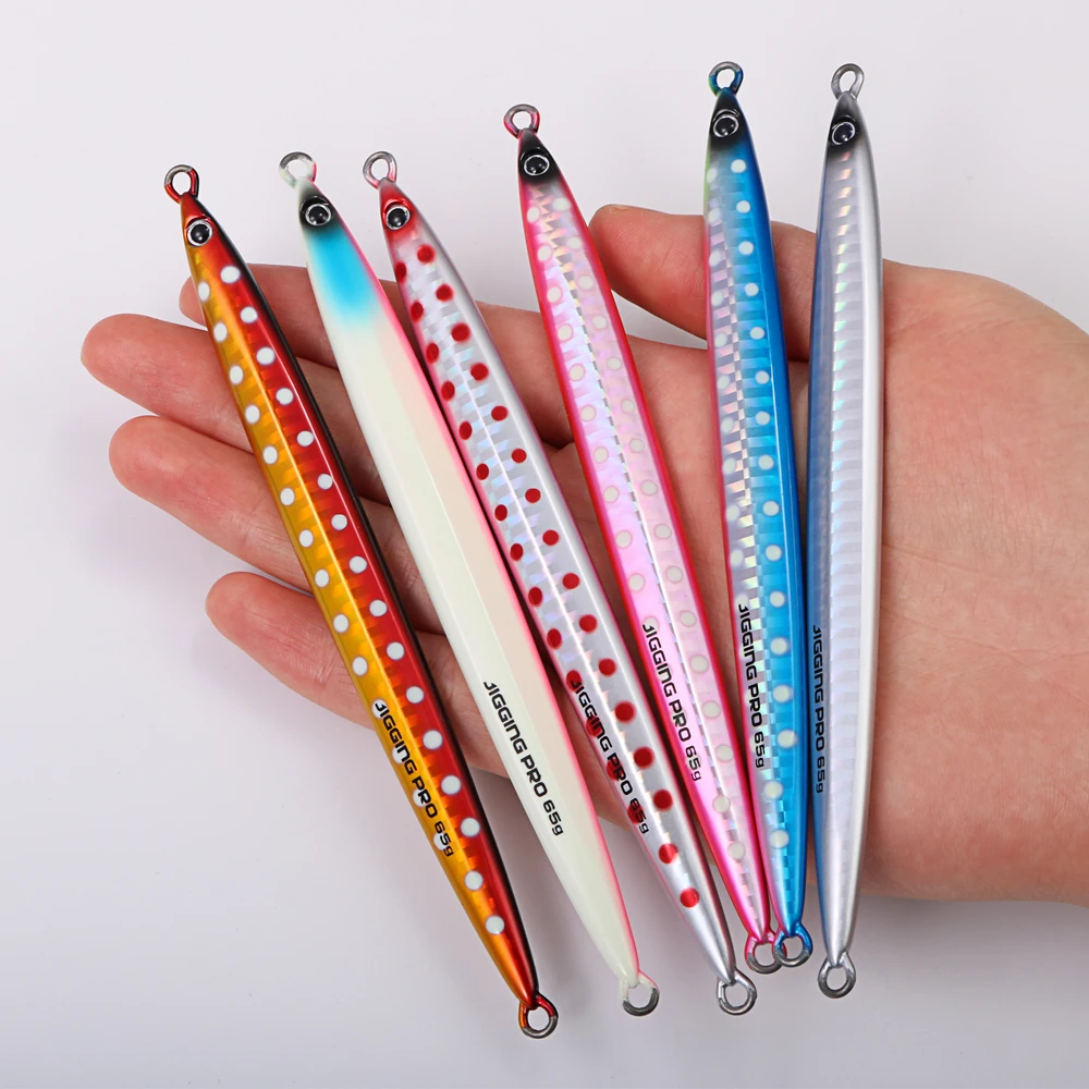 JIGGING PRO Gekito Jig Strike 45g 65g 85g Long Casting Jigs