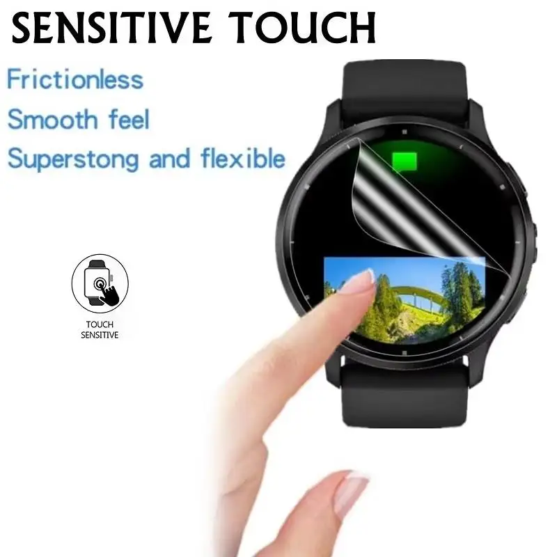 Garmin Forerunner 165 235 255 55 945 255s 955 935 Forerunner 745 스크래치 방지 화면 보호기 용 3Pcs 하이드로 겔 필름