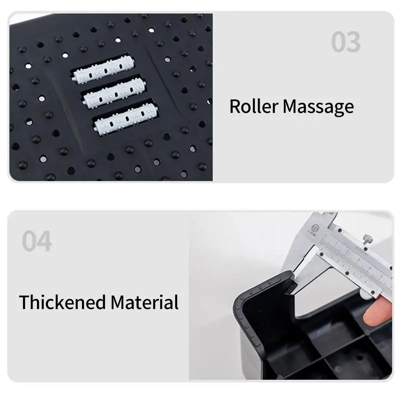Feet Stool Chair Ergonomic Foot Stools Home Ottomans With Massage Texture Roller Creative Under Desk Footrest Leg Rest Chair For