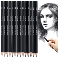 Professional Drawing Sketching Pencil Set,5H-14B Graphite Pencils for Pro Artists,Drawing,Drafting,Sketching,Shading(14 pcs) 4