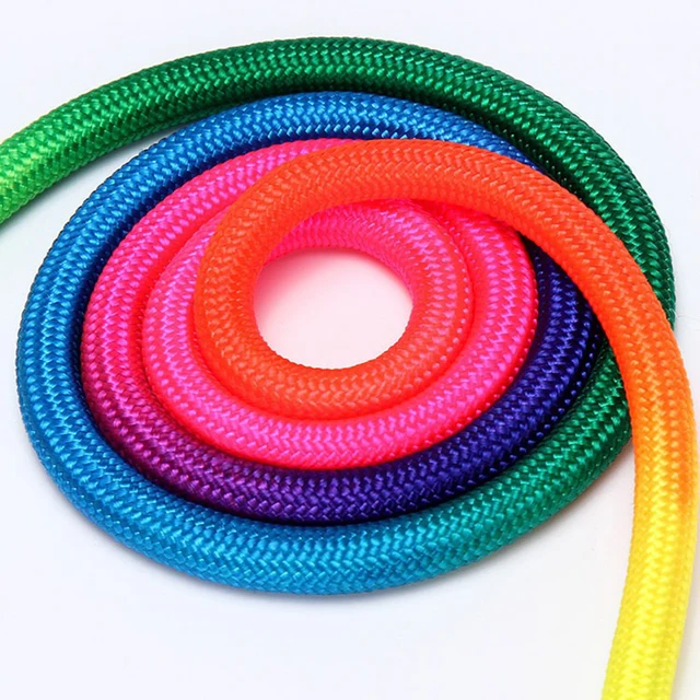 New puppy lead rope Teddy small and medium-sized dog colorful nylon round lead rope 1.2m dog walking accessories Pet supplies 2