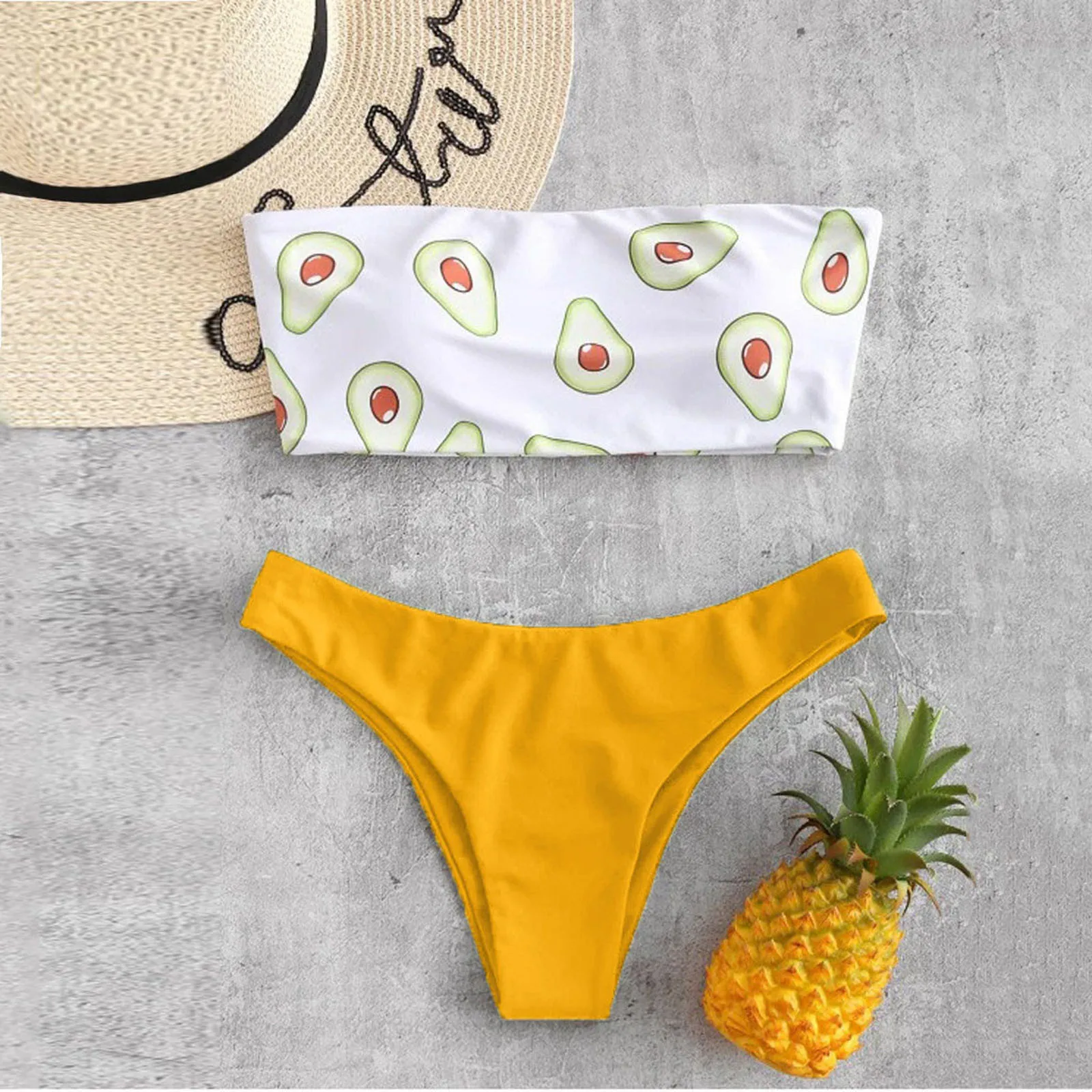 

Women Swimsuit Print Push-Up Bikini Beachwear Swimwears Biquinis Swiming Beach Swimwear Two Pieces Set Tankinis