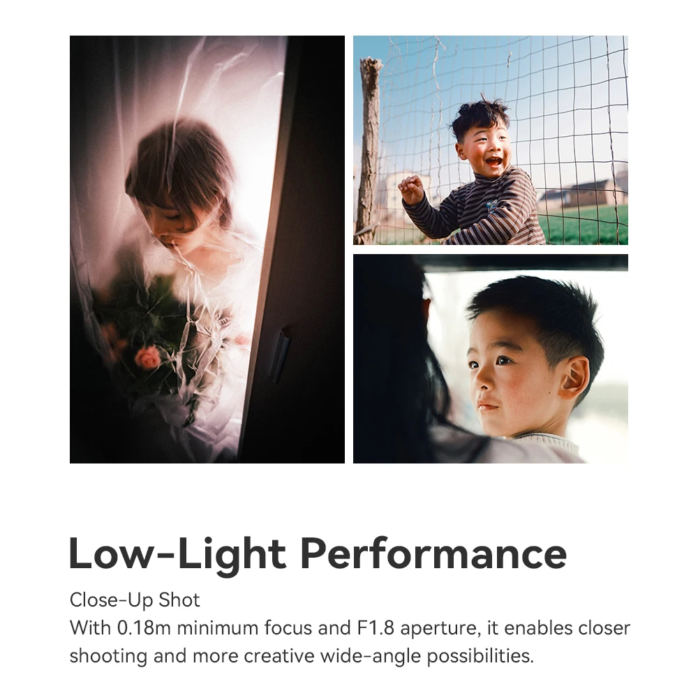 TTArtisan 17mm F1.8 에어 렌즈 APS-C 대구경 오토 포커스 카메라 렌즈 (후지필름 XF,  E 마운트 카메라용)