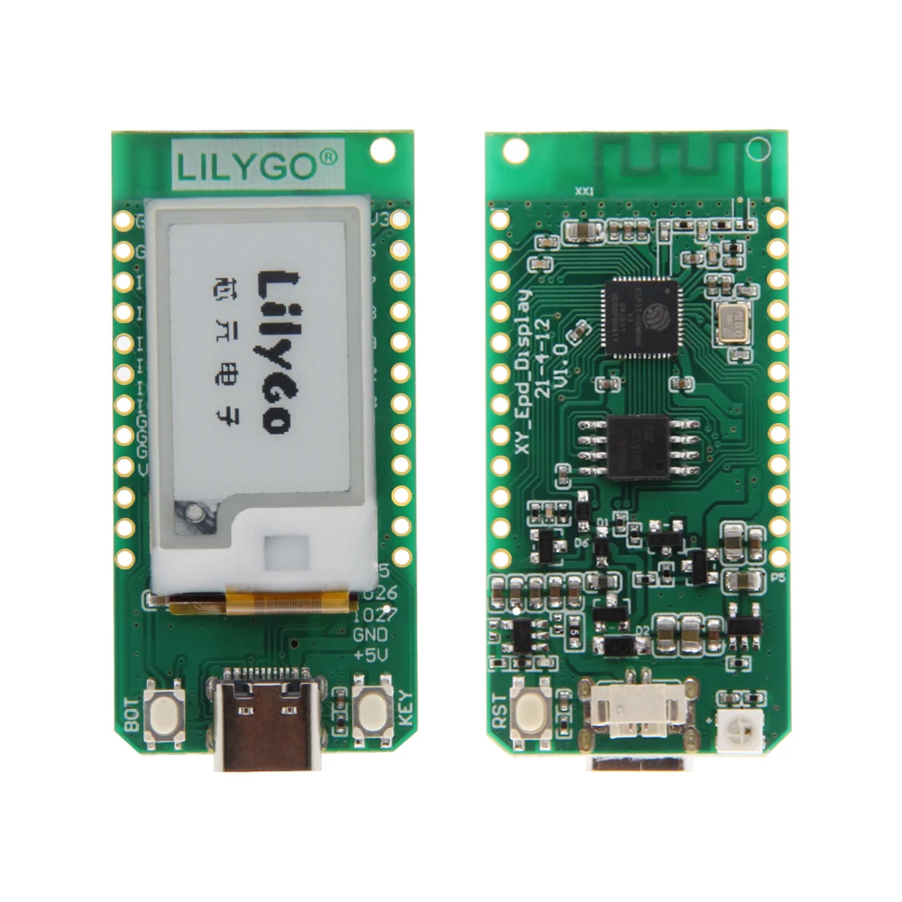 ® T-Dispay E-paper 1.02 inch Adapt to T-U2T USB To TTL Automatic Downloader