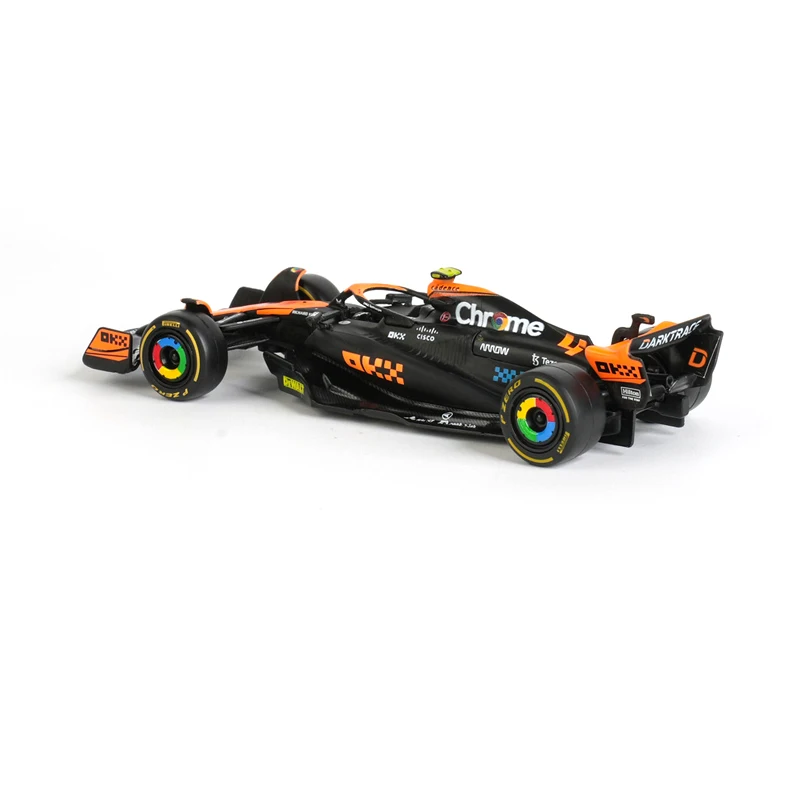 부바고 2024 MCL38 마이애미 모나코 1:43 맥라렌 F1 MCL60  4  81 합금 자동차 다이캐스트 모델 장난감 수집품 2022 MCL36 포뮬러 자동차