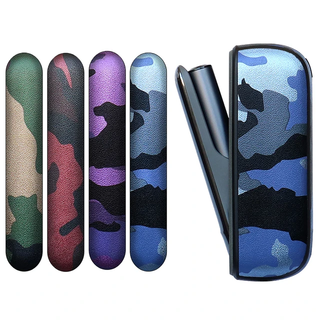 Good Quality Colorful Case for 4 Iluma Sleeve for Iqos 4 Iluma Side Cover  Decoration Case Protection Cover Accessories