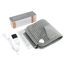 Electric Heating Pad with Adjustable Temperature Control for Enhanced Comfort and Versatility (EU Plug)