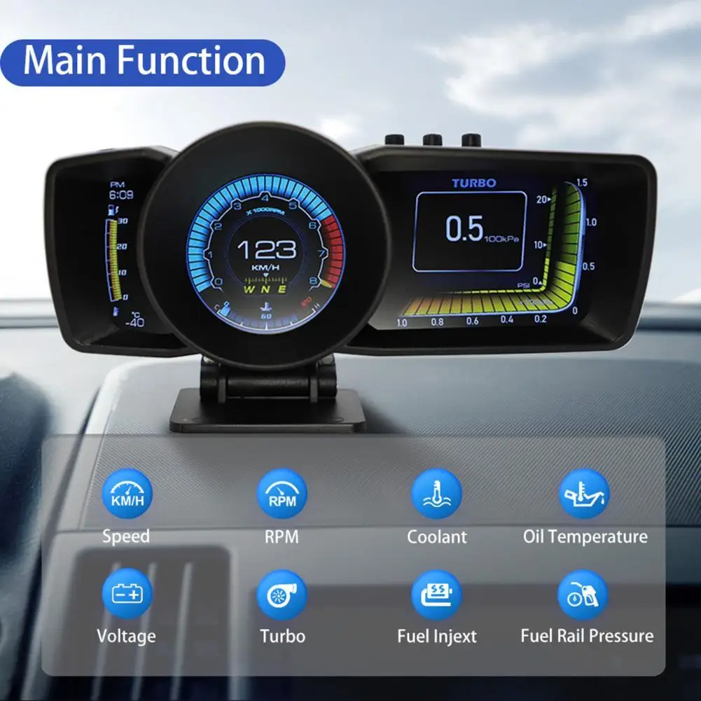 A600 Auto Gauge Hud Gps+obd System Head Up Display Car Computer