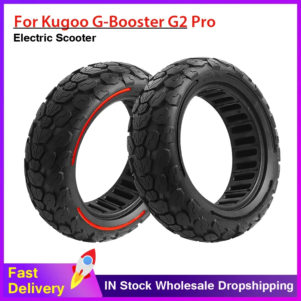 thumbnail image 2 of 10 Inch 85/65-6.5 Tubeless Off-Road Scooter Tire, For Kugoo G 2 of 13