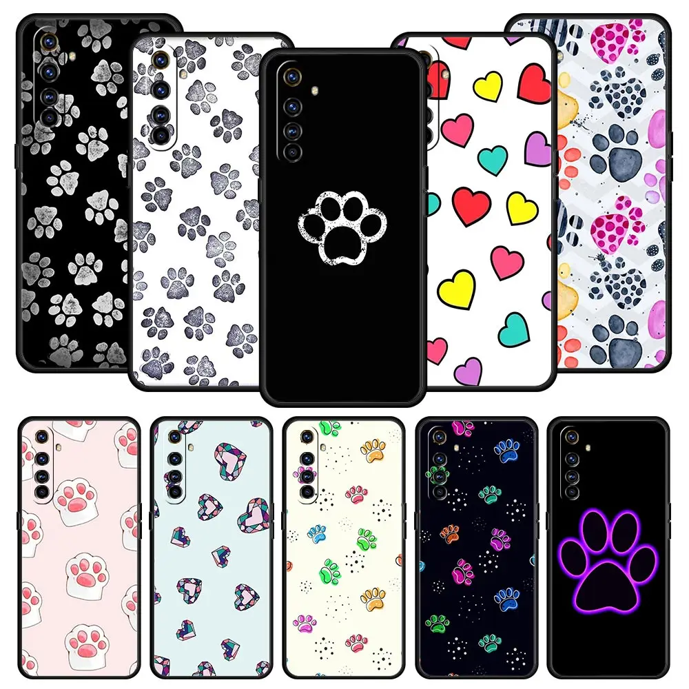 Adorable Paw Love Phone Case - Cute Cat & Dog Design Cover