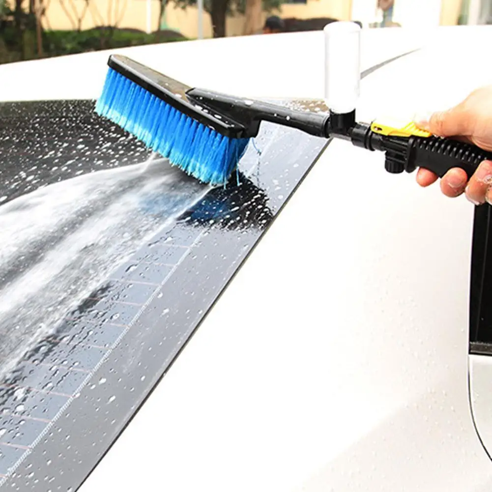 Car Wash Brush Hose Adapter Car Vehicle Truck Cleaning Water Spray