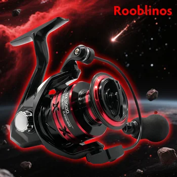 Rooblinos NX Spinning Fishing Reels For Saltwater Freshwater Metal Spool Left/Right Interchangeable Trout Carp Fishing Tackle 1