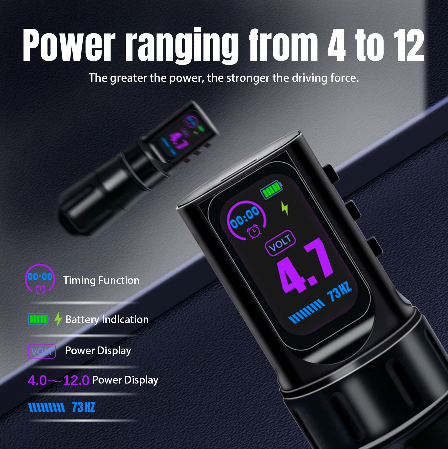 Wireless Tattoo Pen Tattoo Machine Dual Mode Direct Drive