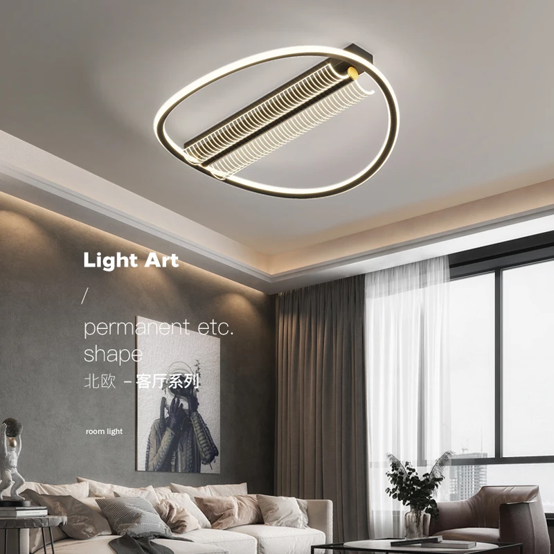 

Modern LED Lighting For bedroom Study Room Dimmable Indoor Lamps Parlor ceiling lamp Minimalist style chandelier