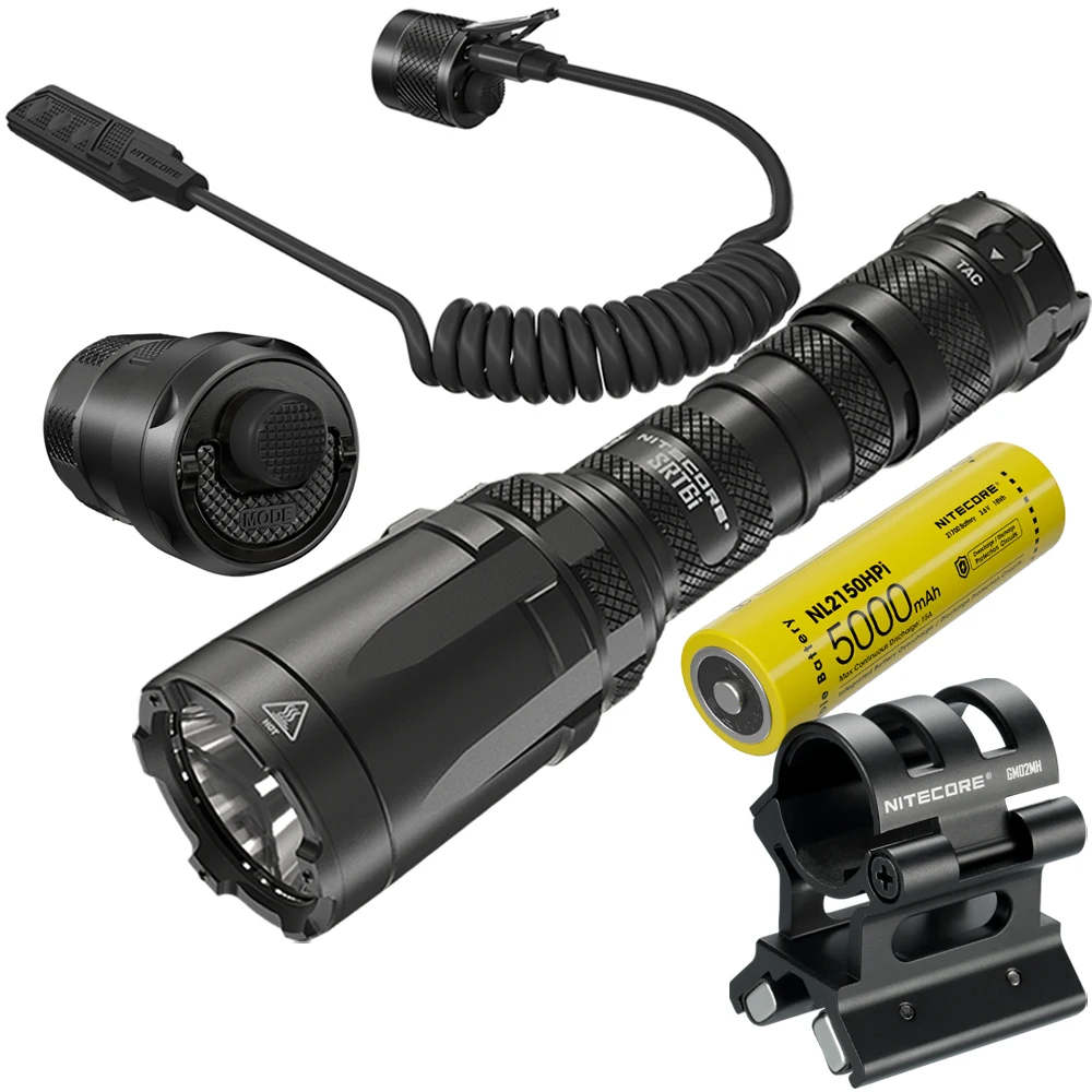 NiteCore SRT6i taktische Taschenlampe mit 2100 Lumen für den