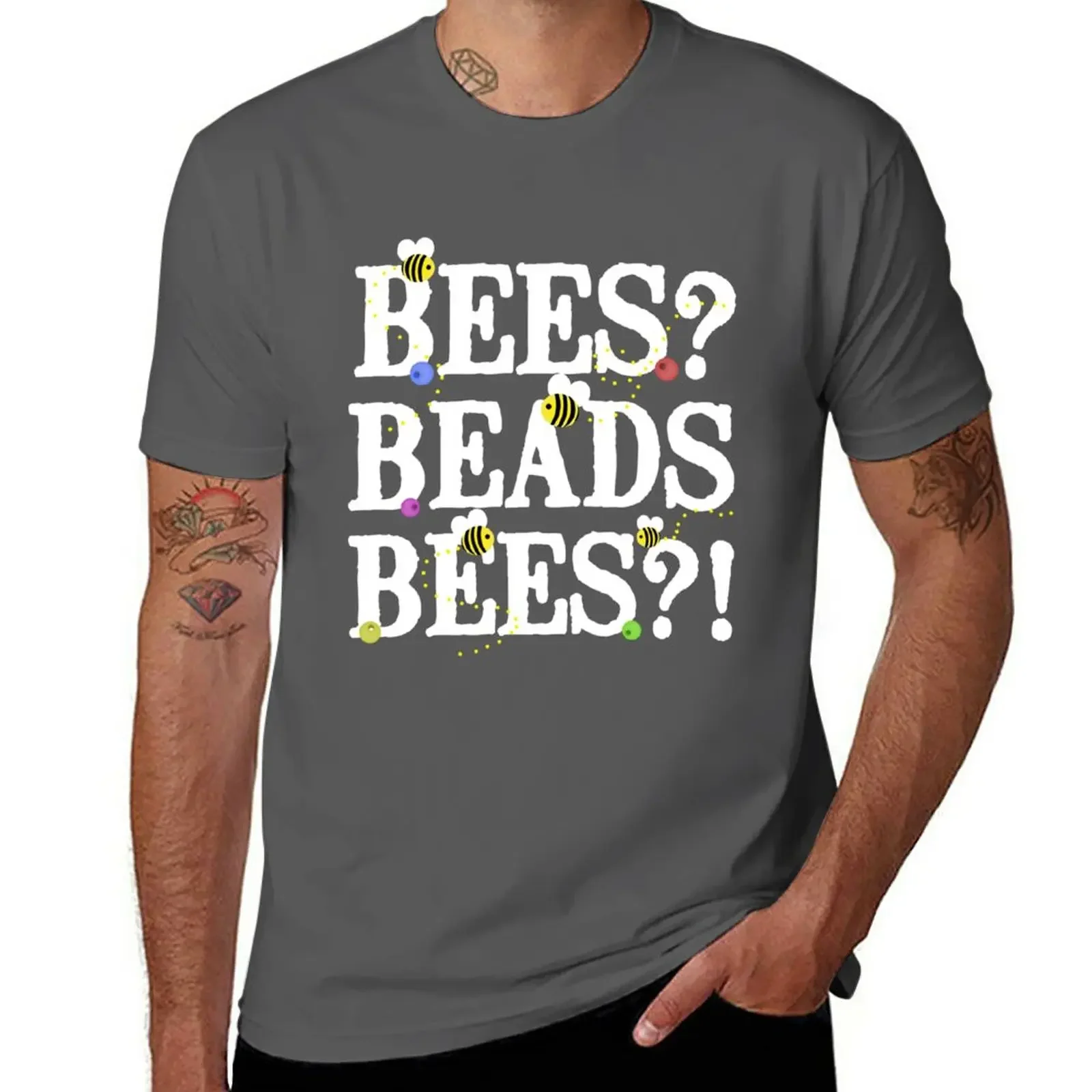 

BEES Beads. BEES! T-Shirt tops cute clothes new edition t shirts for men cotton