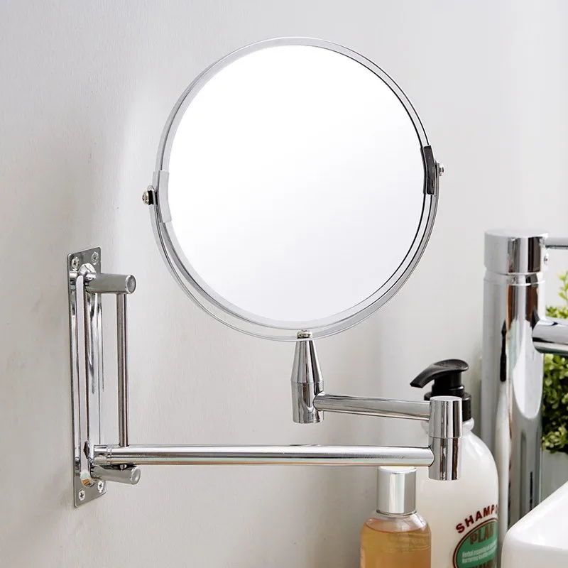 

7inch 8 inch Extendable 1X3X Magnifying Bathroom Mirror Smart Makeup Wall Mounted Cabinet WF1015