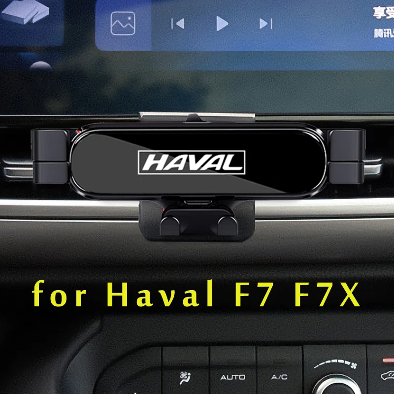 

Car Phone Holder For haval F7 F7X 2020 2021 Car Styling Bracket GPS Stand Rotatable Support Mobile Accessories