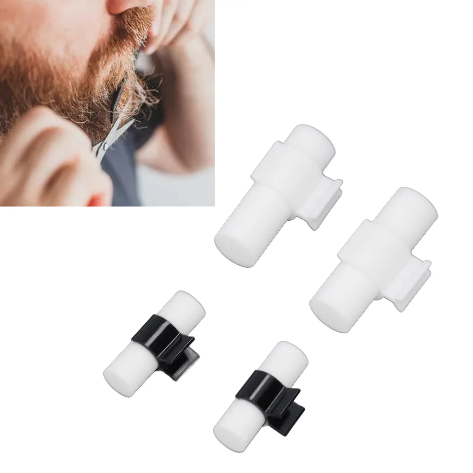 4Pcs Mustache Training Wheel Template Shaping Tool Handlebar Shape Portable Mustache Styling Shaping Tool For Men For Domestic