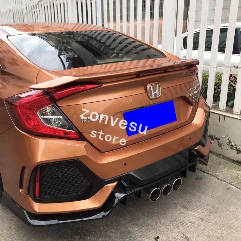 

Спойлер из АБС-пластика для заднего багажника Honda Civic Sedan 2016-2019