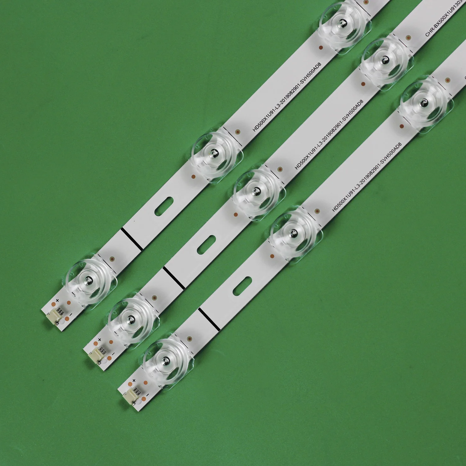 Tira Conduzida para Hisense 50a7100ftuk 50h78g 50r6090g5 50r6e3 50r6080g Svh500ad8 Hd500x1u91-l3 Crh-bx500x1u913030t031498t-rev1.0 - Imagem 2
