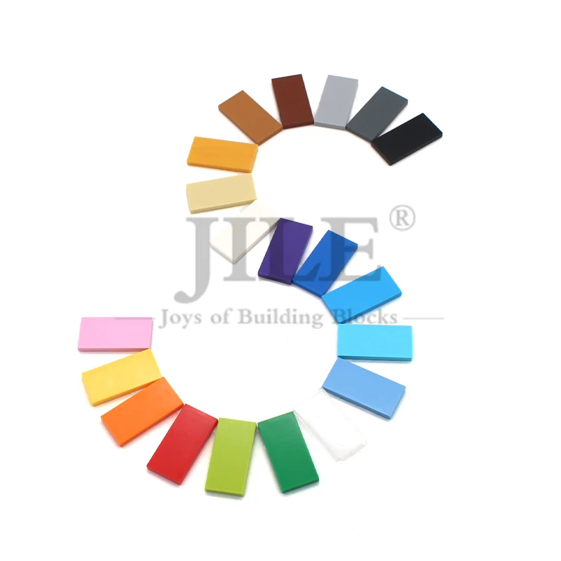 100개 모크 빌딩 블록 타일 2x4 87079 DIY 엘리그네인트 클래식 베이직 브릭 대량 호환 가능 조립 입자 장난감