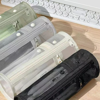Clear Mesh Pencil Case 1