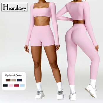 2PCS Yoga Suit Sports Set Women 1