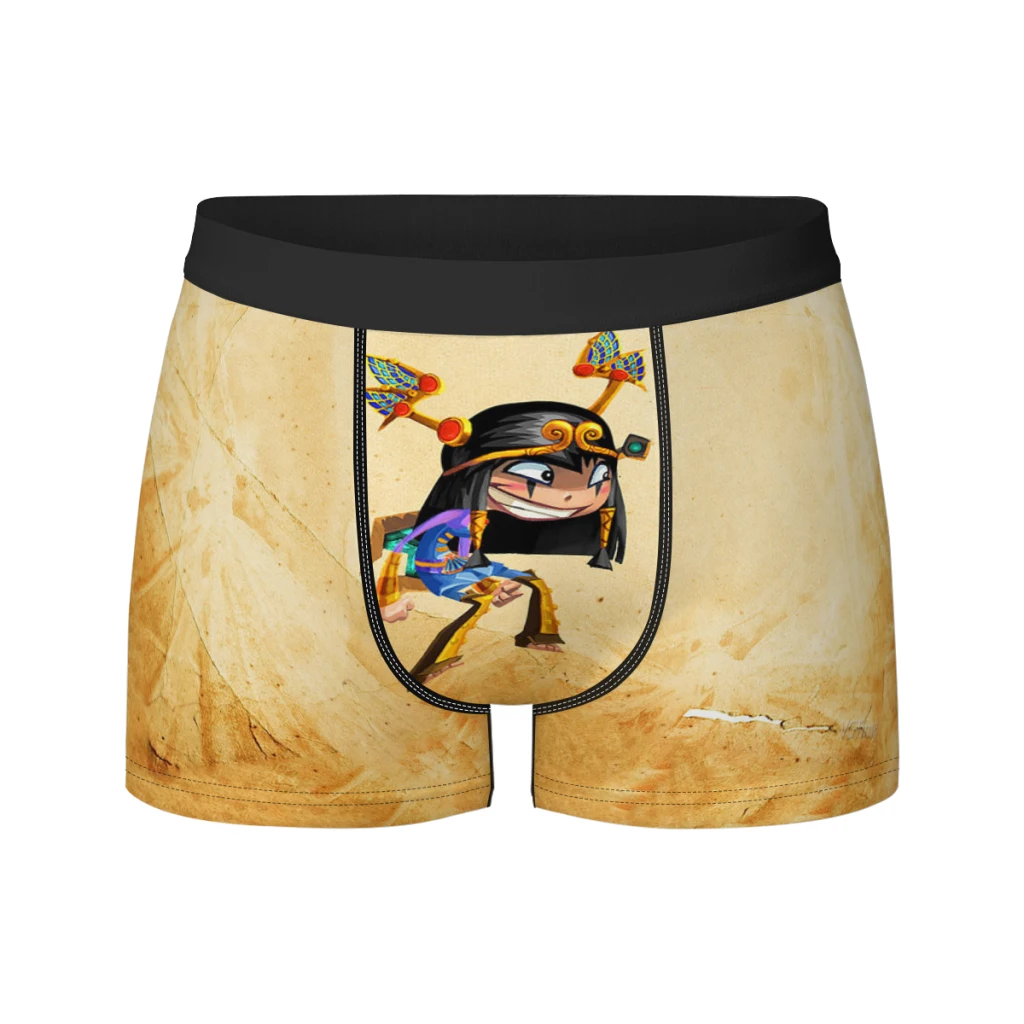 thumbnail image 1 of Recién llegado, calzoncillos tipo bóxer transpirables para hombre con estampado de dibujos animados de Rayman Legends Adventures Game, ropa interior para hombre, regalo, 1 of 5