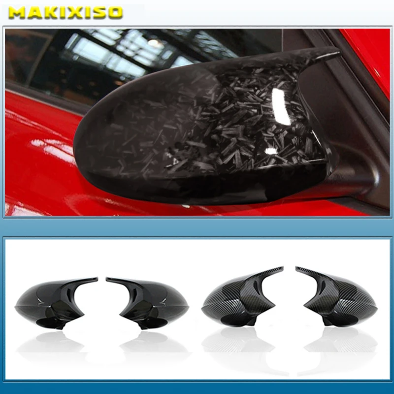 

Сменная Крышка для бокового зеркала заднего вида, крышка для BMW E90 E91 E92 E93 E81 E87 E82 E88 3 1 серии M, аксессуары, блеск из углеродного волокна