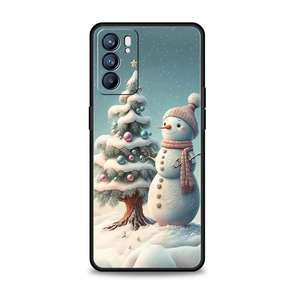 Festive Christmas Graphic Printed Phone Case Cover
