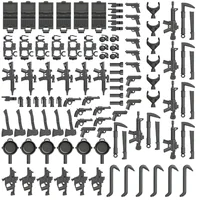Military Weapon Special Forces Soldier Gun MOC Building Blocks Army Accessory Modern SWAT Mini Parts Brick Figures Toys Juguetes 1