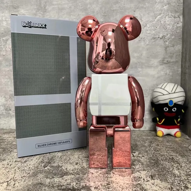 その他 BE@RBRICK FLOR@ SILVER Bearbrick Flora (Flower) 400% Silver - US