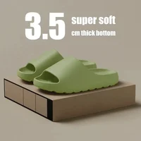 Pantoufles en noix de coco, sandales à semelles épaisses, mode d'été, pantoufles de plage à fond souple pour hommes et femmes, diapositives EVA 3
