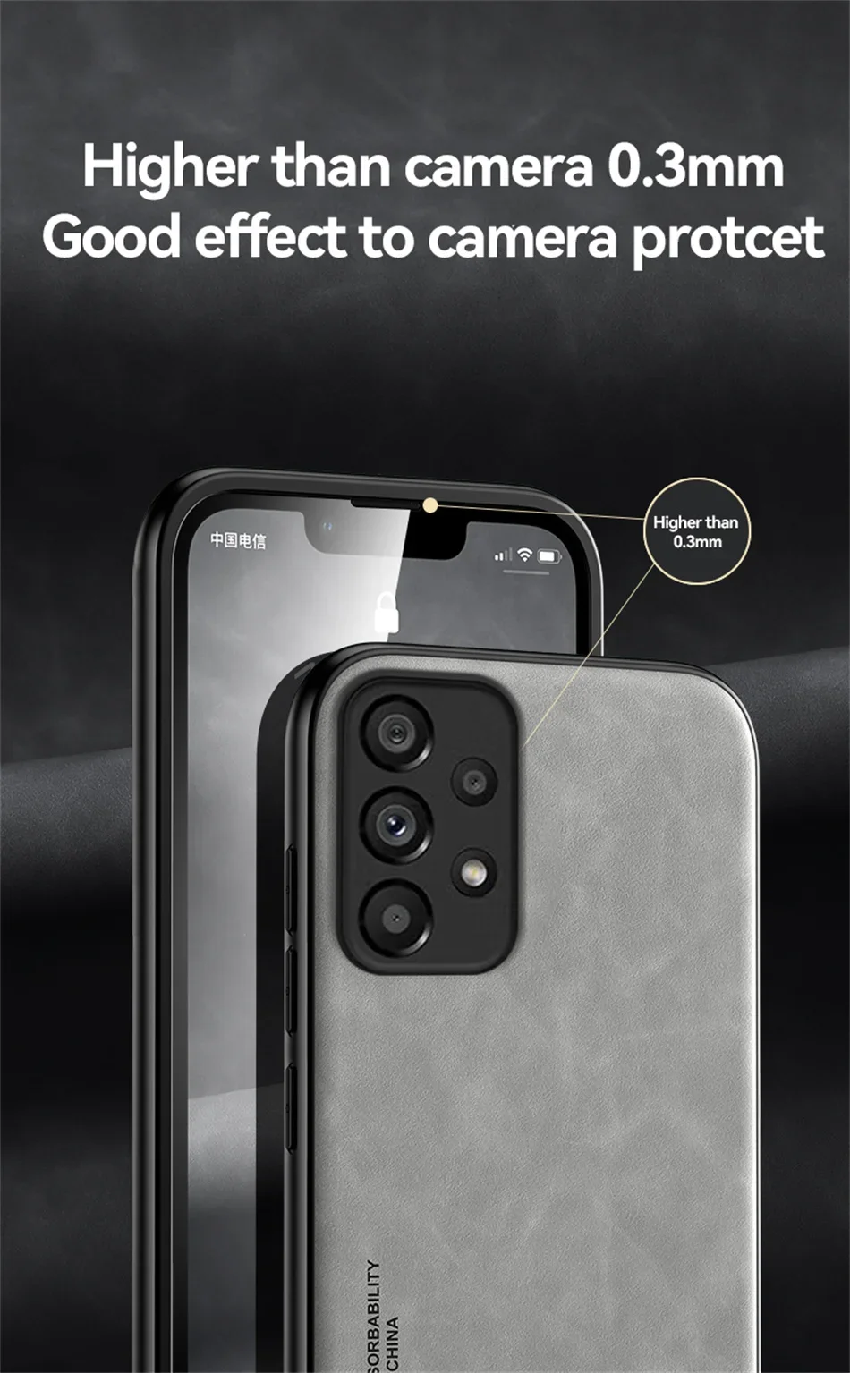 Magnetische Schaffell Leder Telefon Fall Für Samsung Galaxy A53 5G A52s A51 A52 A71 A13 A12 A21s A31 a73 A72 A22 A50 A33 Zurück Abdeckung – Detail 2