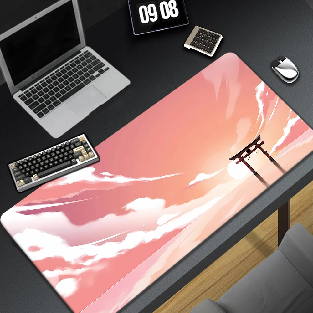 

Japanese Style Tori Mouse Pad Gamer Mousepad Large Keyboard Pads Deskmat Game Mouse Mat Gaming Table Carpet XXL 900x400mm