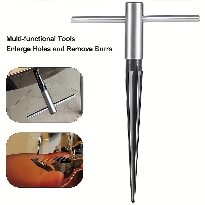 Taper Reamer 3-13mm&5-16mm Hand Metal Reamer Deburring Enlarge Pin Hole Handheld For Wood Metal Plastic Drilling Tools hand reamer steel reamer tools