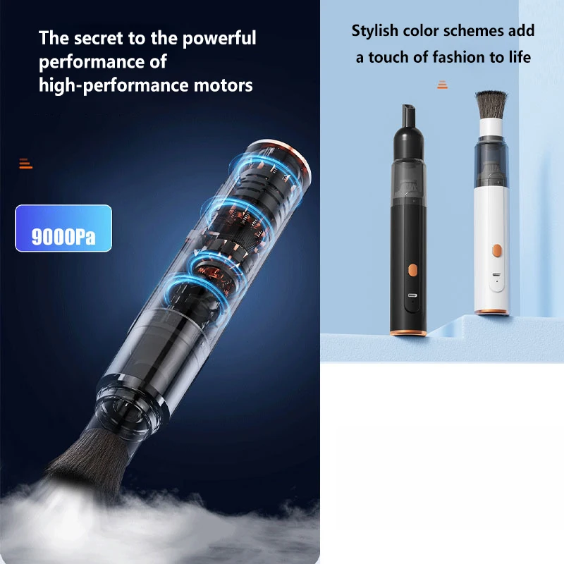 2026 690000PA Small Car Handheld Vacuum Cleaner for Smoking Dust Coffee Powder Multifunctional 2-in-1 Desktop Vacuum Cleaner 2