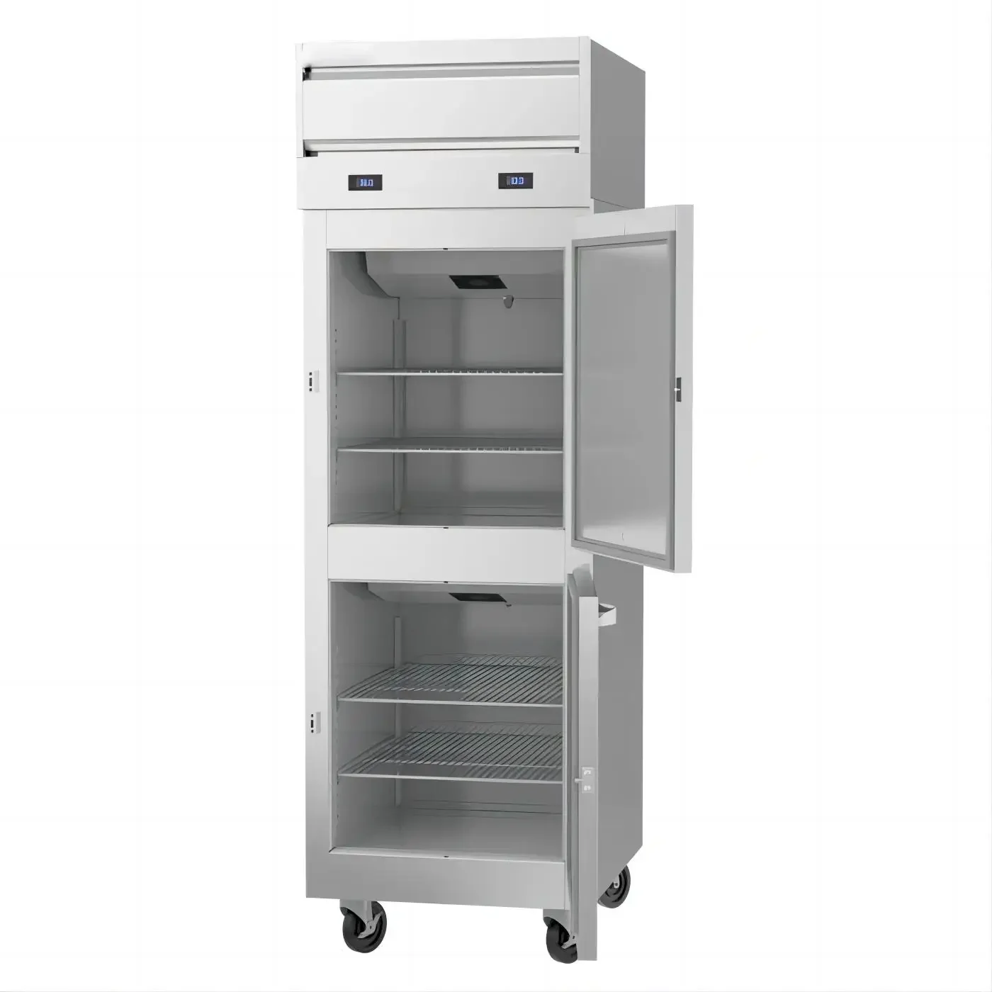 Vertical Stainless Steel Kitchen Cabinet Premium Refrigeration Equipment